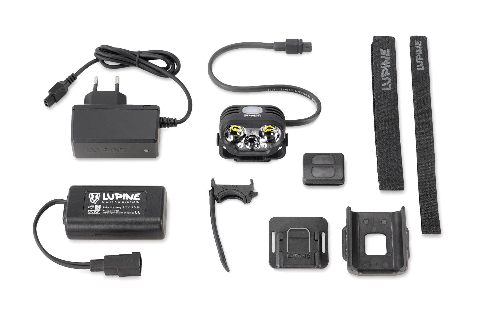 Lupine Blika R 4 Helmlampe 3.5 Ah Hardcase Akku FastClick Bluetooth